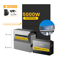 Anker SOLIX Solarbank Power Dock Komplettset mit Installation
