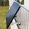 mit Halterung für Balkon Haken & 4 x 5 Meter Solarkabel
