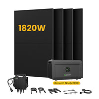 <tc>Growatt</tc> <tc>NOAH</tc> 2000 unités de stockage de batteries pour <tc>Balcon</tc>centrales électriques, avec 4 bifaciales de 450 W <tc>Panneaux solaires</tc>,par <tc>Powerness</tc>