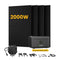 2048Wh Batterie Speicher + 4 x 500W Bifaziale Solarmodule + 800W Wechselrichter