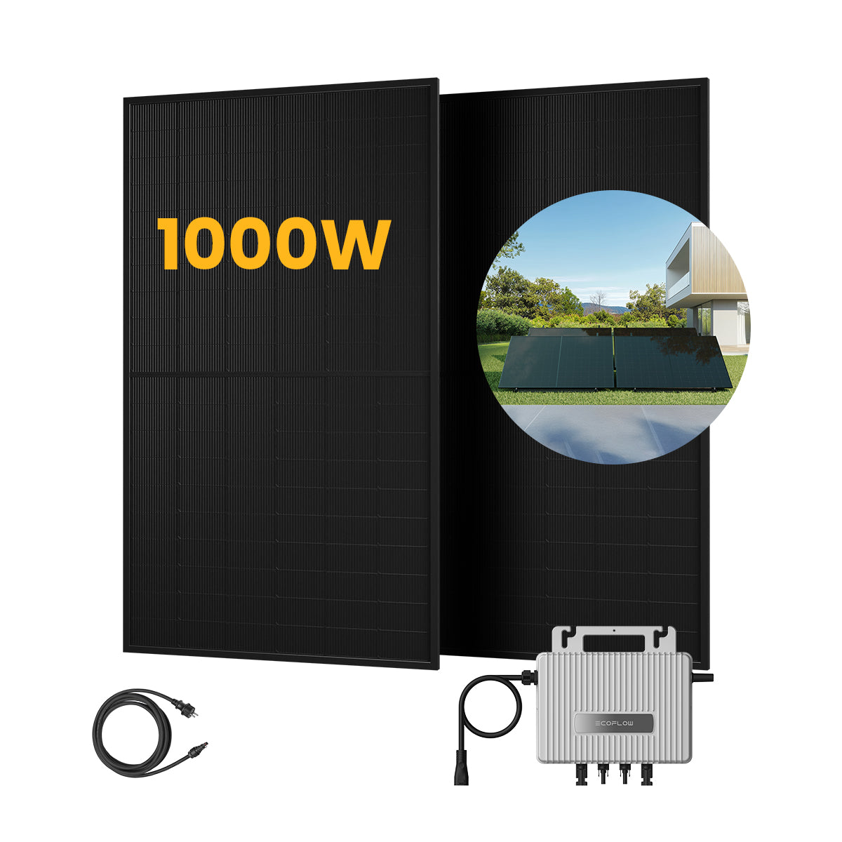 <tc>EcoFlow</tc> <tc>Balcon</tc>Coffret Kraftwerk, 910/1000<tc>Wp</tc> Bifacial <tc>Panneaux solaires</tc>800 W <tc>Micro-onduleur</tc> (dealclub)