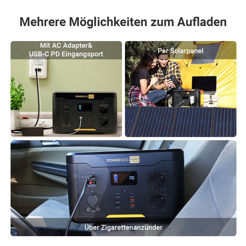 Station d'alimentation portable Powerness Hiker U1000
